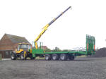 Low Loader & Crane