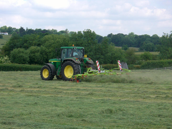 Turning Hay