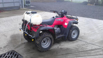 Quad Bike Spraying