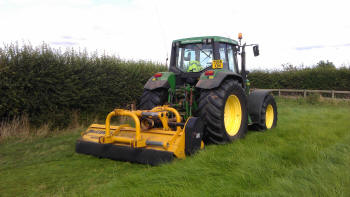 Tractor Mounted Flail Topper